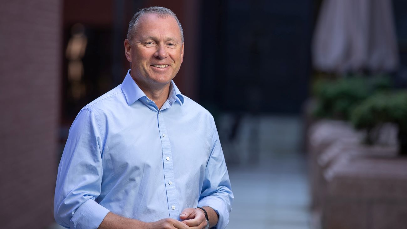 Portrett av oljefondsjef Nicolai Tangen